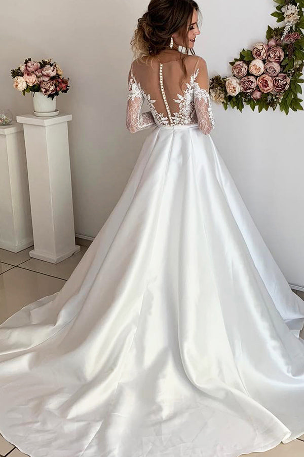Satin Wedding Dresses & Bridal Gowns | hitched.co.uk